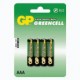 Pilha GreenCell AAA x 4  - 24G-U4