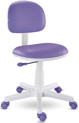 Cadeira Giratória Lilás Roxo Linha Kids Cadeira Giratória Lilás Roxo Linha Kids